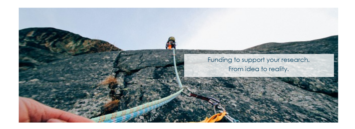 Funding to support your research, from idea to reality
